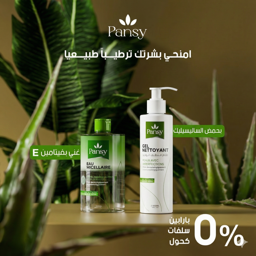 Gel nettoyant + Eau micellaire