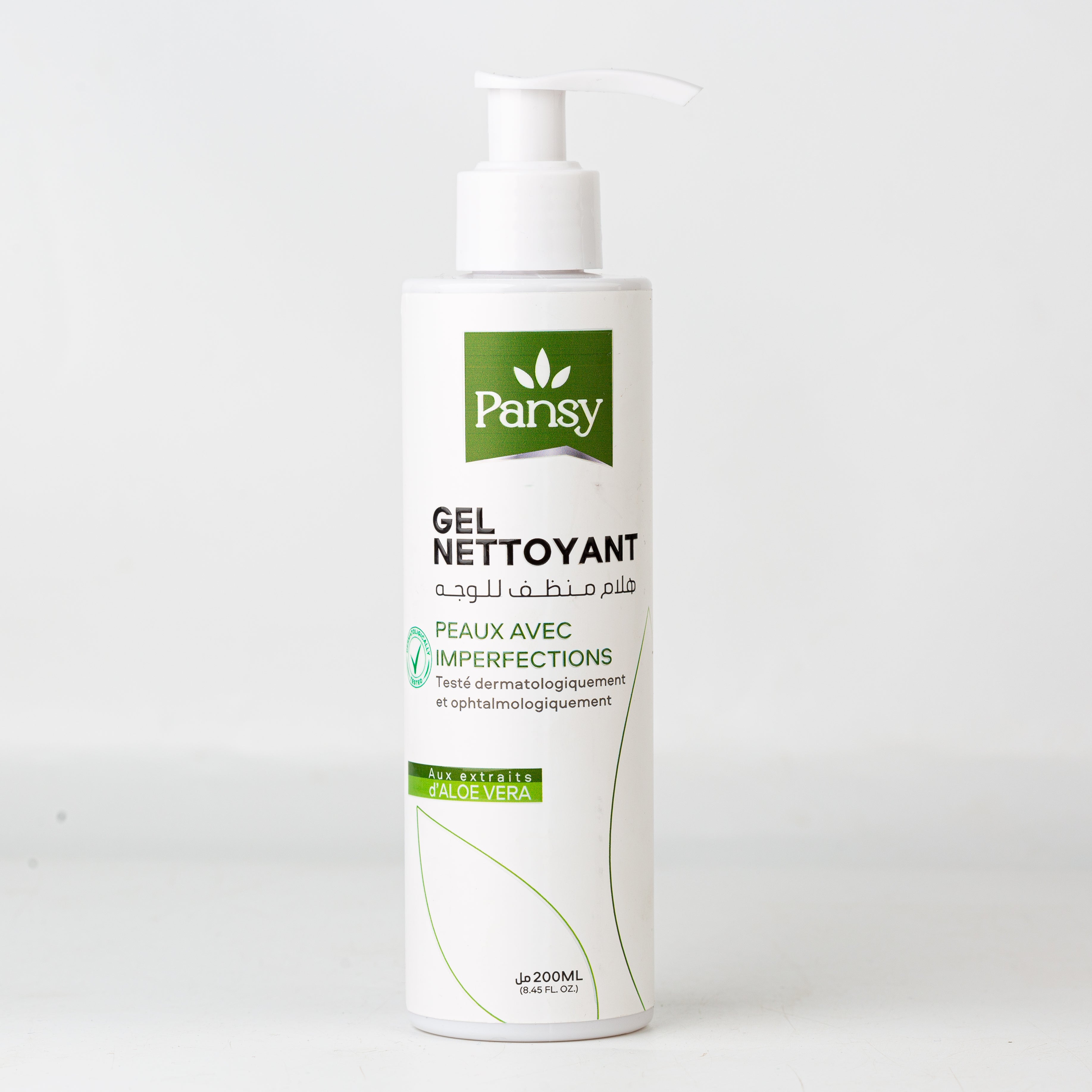 gel nettoyant aux extraits d’ALOE VERA